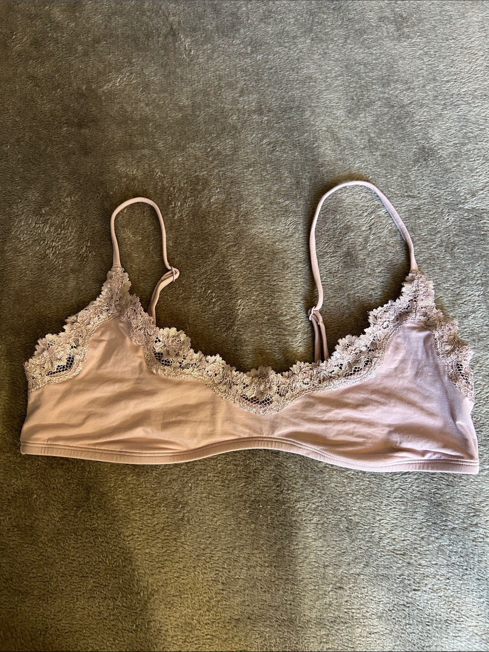 SKIMS-Fits Everybody LACE Scoop Bralette (XL)